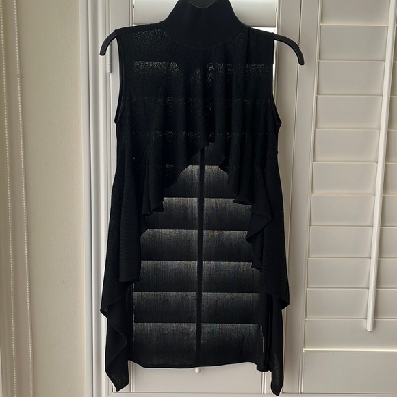 Alexander Wang Asymmetrical Black Blouse Size XS NWT - Picture 1 of 8